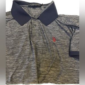 U.S. Polo ASSN. Blue Polo Shirt Golf Mens Size Large